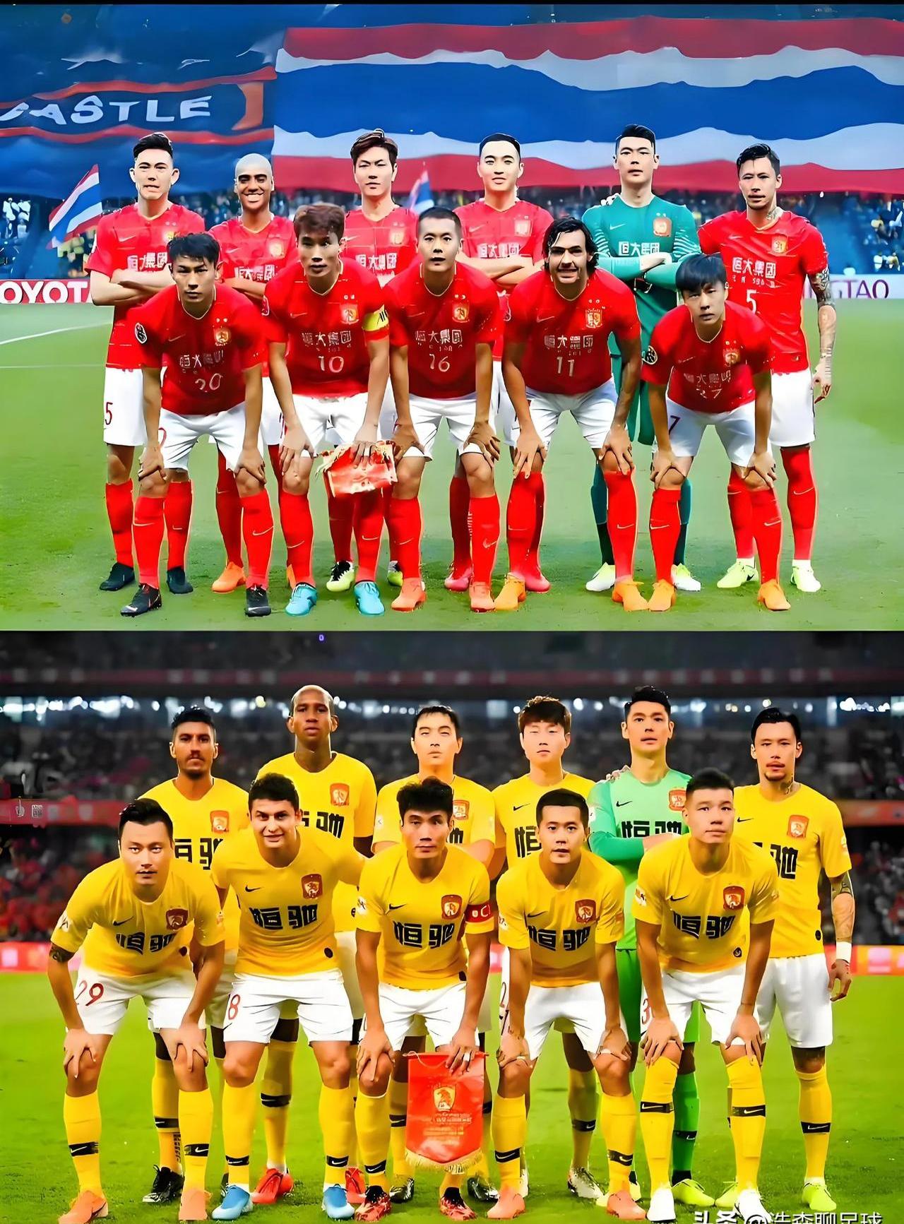 恒大队员身手敏捷，协力获得城市德比战的胜利