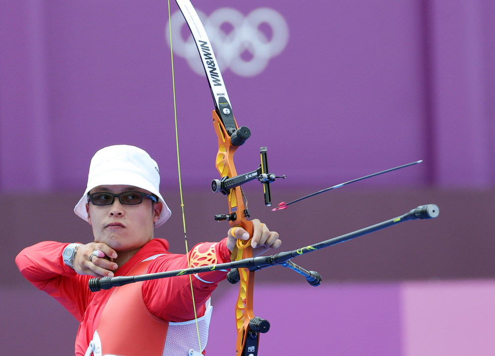 荷兰射箭选手突围晋级半决赛