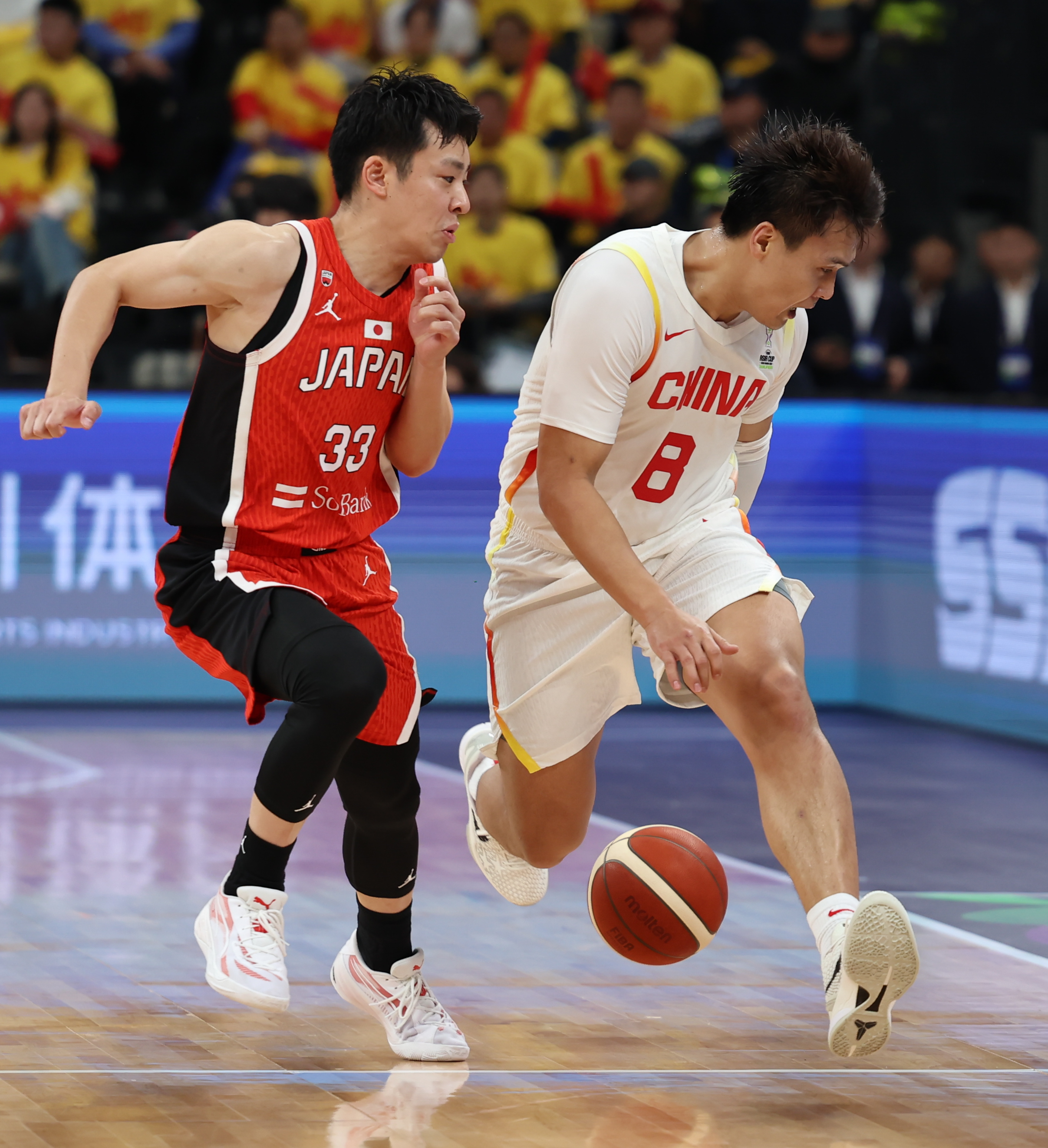 亚洲篮球冠军赛进行中,球队实力悬殊 亚洲篮球冠军赛进行中,球队实力悬殊