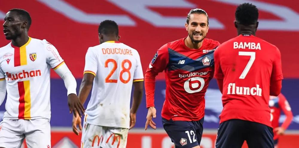 里尔客场逆转卡昂，惊险取胜