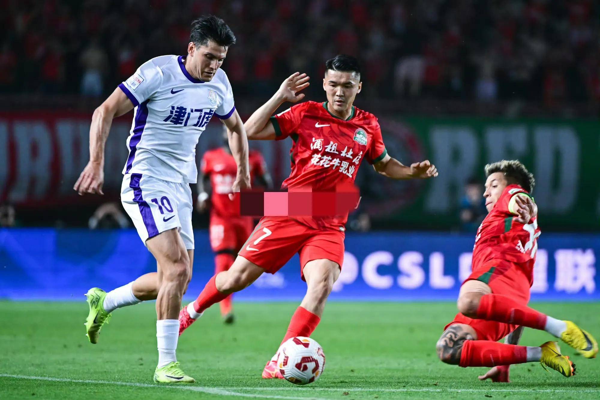 天津男篮以出色表现取得河南队