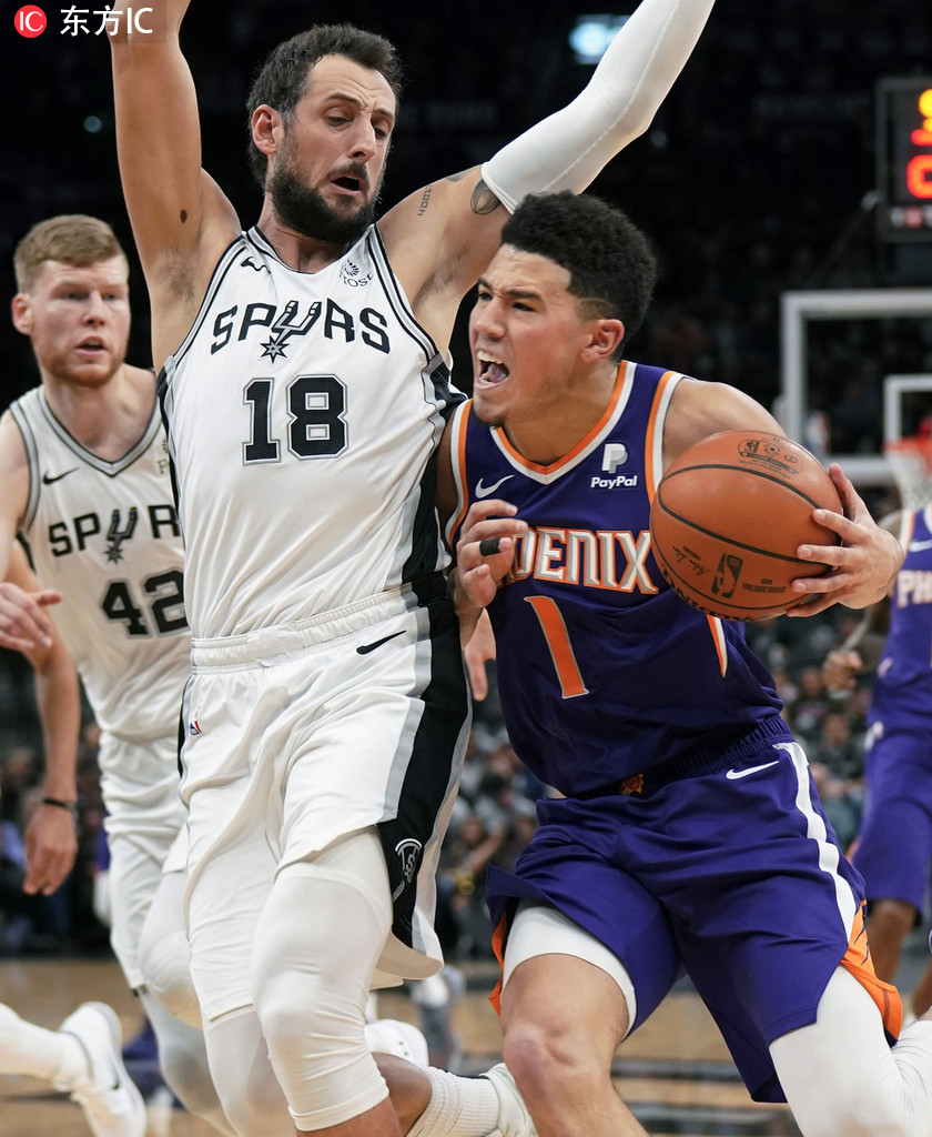 太阳客场战胜马刺,豪取七连胜 太阳客场战胜马刺,豪取七连胜