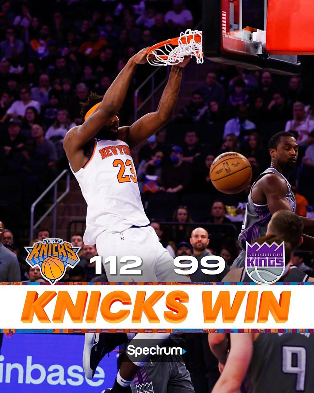 尼克斯客场胜国王,取得两连胜 尼克斯客场胜国王,取得两连胜