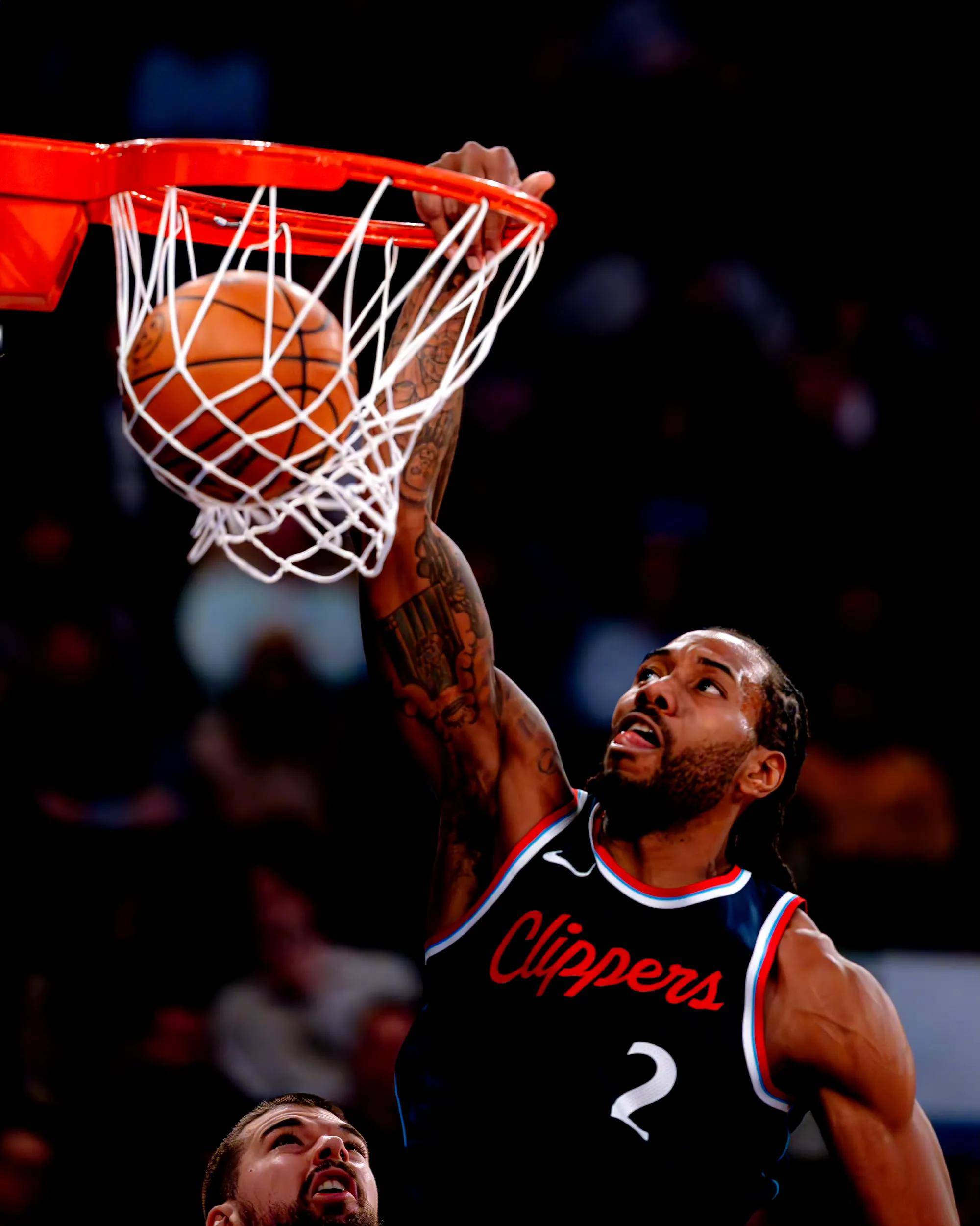 快船力克热火，伦纳德砍下40分